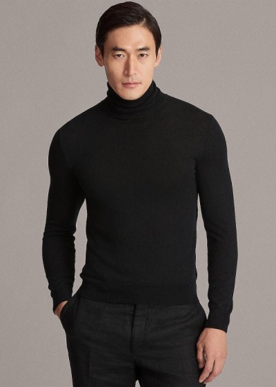 Sueter Ralph Lauren Hombre Negros - Cashmere Turtleneck - ONJSY3614